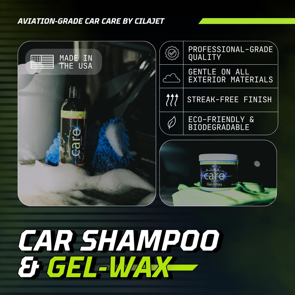 Fresh scent enhances the car-washing experience with Cilajet Care.
