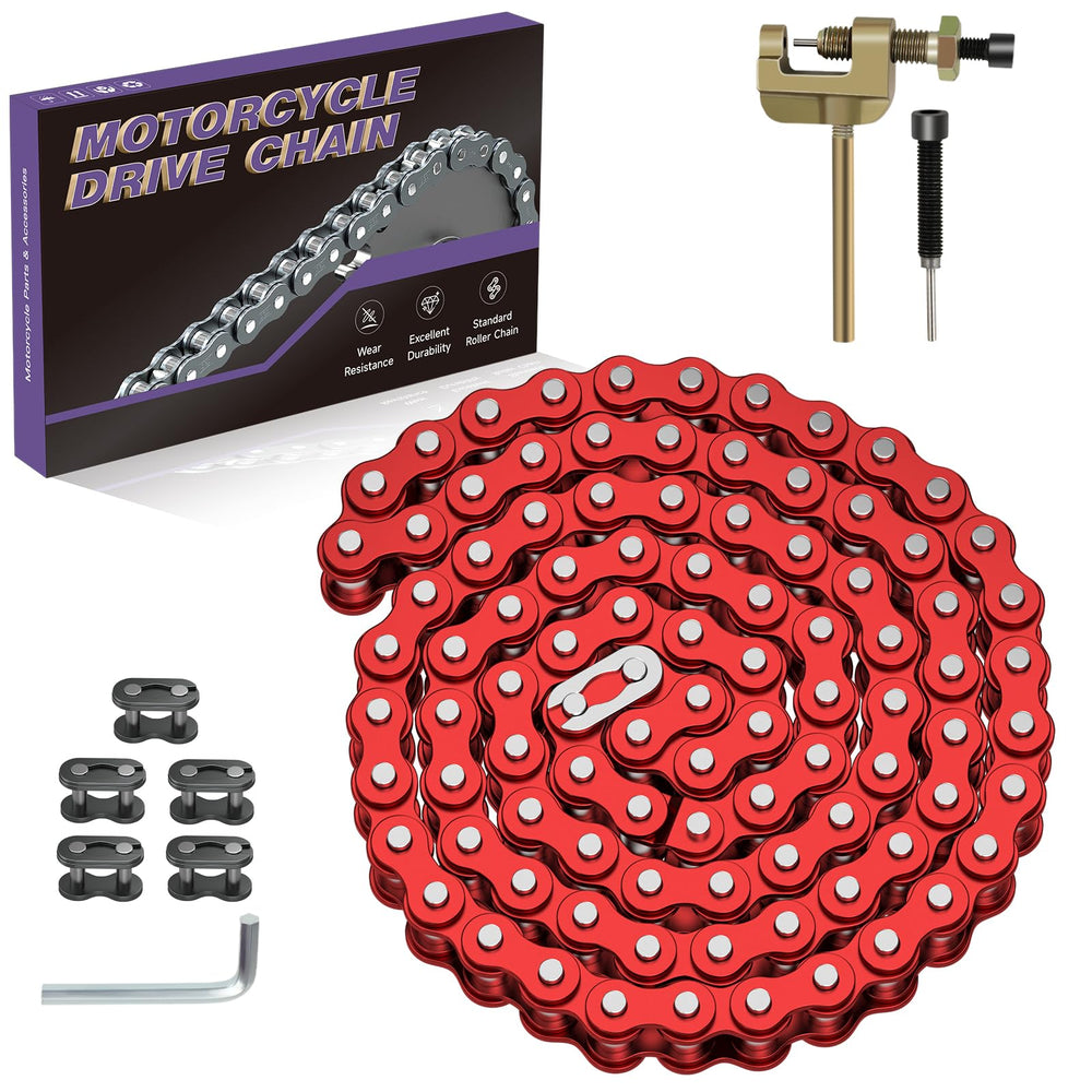 CILOYU 35 chain with master link for go kart replacement