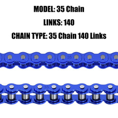 CILOYU 35-chain master links close-up for secure connections