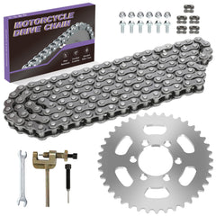 CILOYU 35-chain for mini bike demonstrates secure fitment and smooth power transfer.