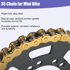 CILOYU tensioner includes master link for quick install.
