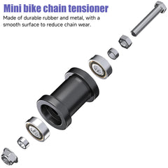 CILOYU tensioner in action on a trail-ready mini bike.