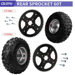 CILOYU 420 chain with 90 links for reliable power transfer on mini bikes
