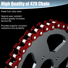 CILOYU 420 chain full kit packaging image communicates value and completeness
