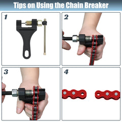 CILOYU 420 chain installation tips shows proper model checks and setup