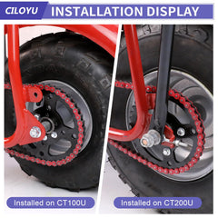 CILOYU 420Sprocket 40T compatible with Predator 212 engines.