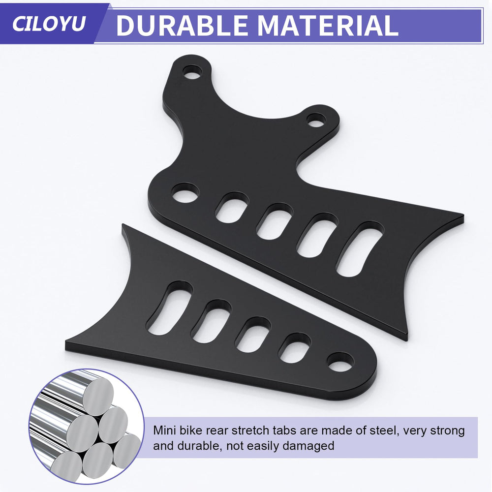 CILOYU 4in stretch tabs 12mm holes provide precise alignment.