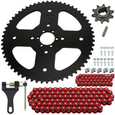 CILOYU 60T sprocket close-up with 40mm bore for mini bikes and torque gains