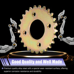 CILOYU 68mm hole spacing alignment for sprockets
