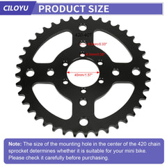 CILOYU 90 links chain and tools laid out for easy DIY replacement.