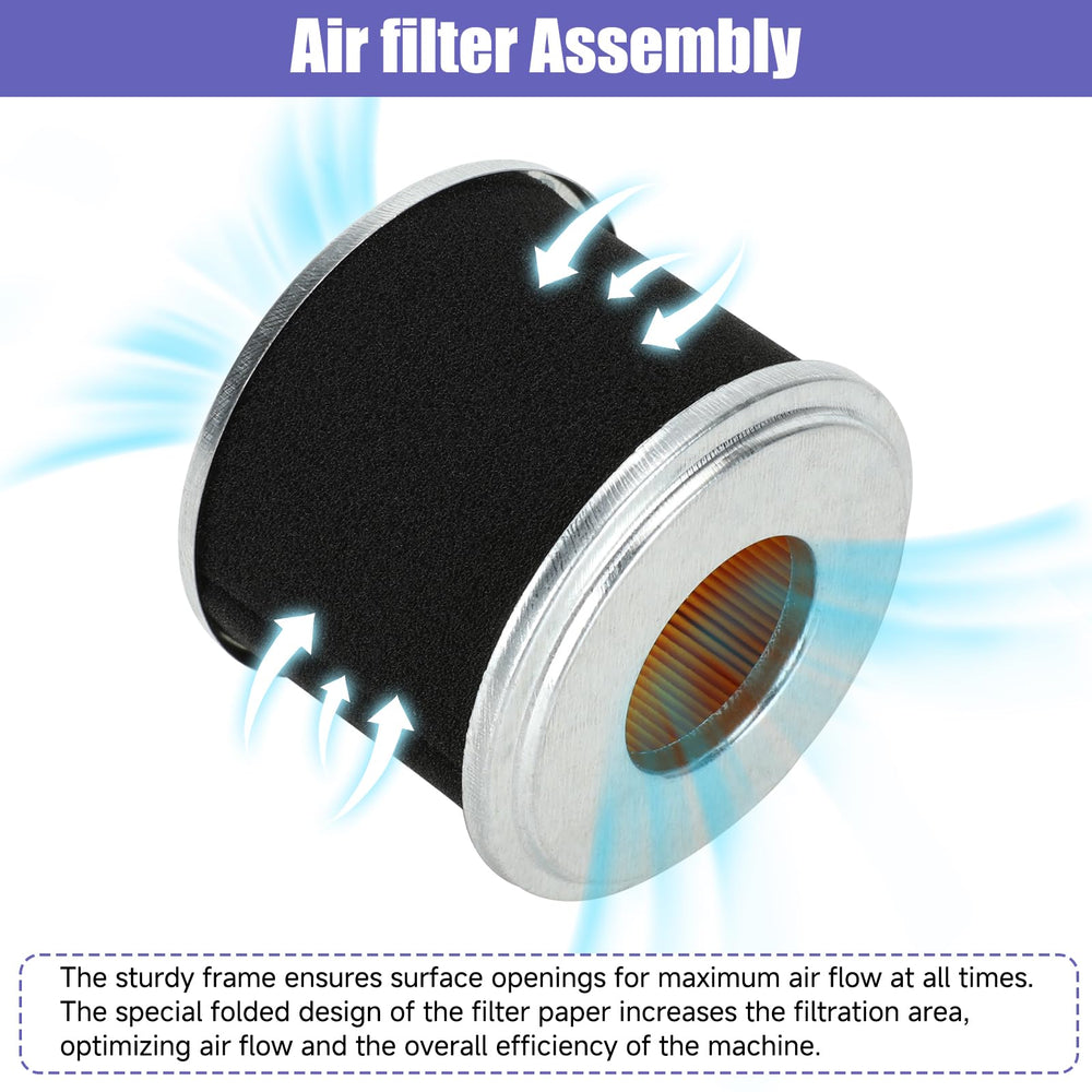 CILOYU air-filter-kit air filter close-up showing folded design