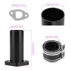 CILOYU Baja Motorsports MB200 mini-bike intake adapter fits multiple models