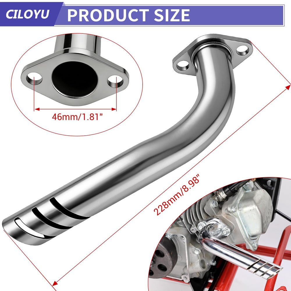 CILOYU exhaust with deeper roar preview for enhanced riding attitude