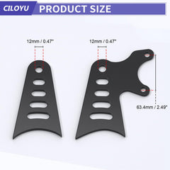 CILOYU brake caliper weld-install guide supports secure mounting on frames.