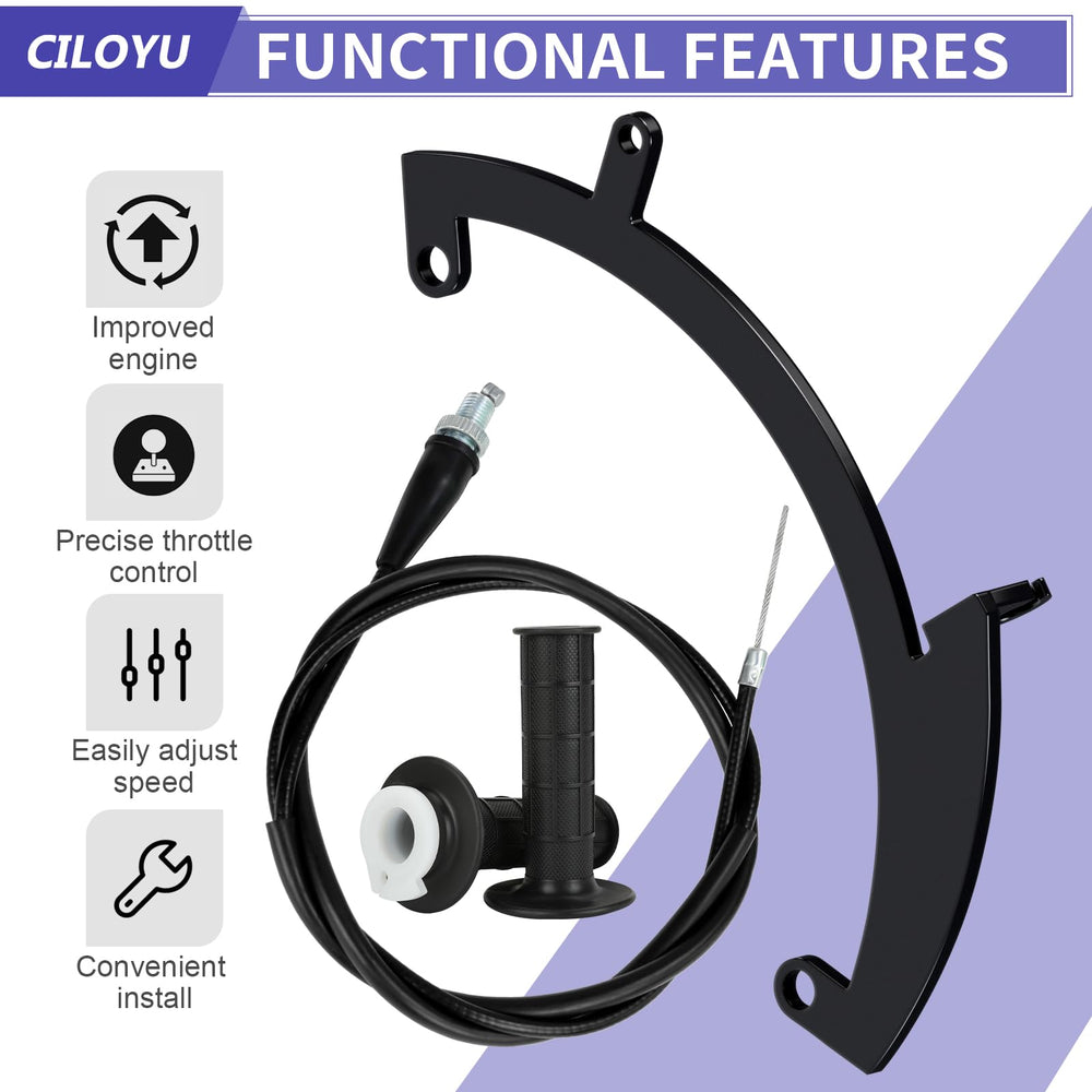 CILOYU cable stop helps smooth cable travel.