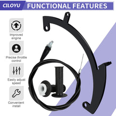 CILOYU cable stop helps smooth cable travel.