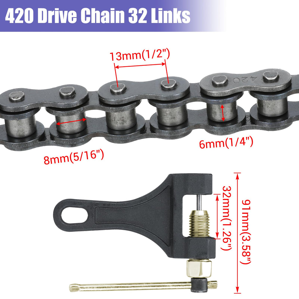 CILOYU chain breaker tool enables quick disassembly during maintenance