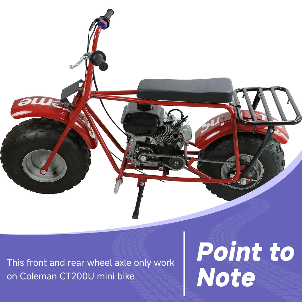 CILOYU CT200U-compatible axle ready for quick installation