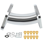 CILOYU curved mini bike intake for VM22 carburetor improves fit and clearance.