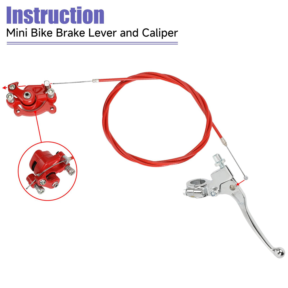 CILOYU durable steel brake cable resists wear