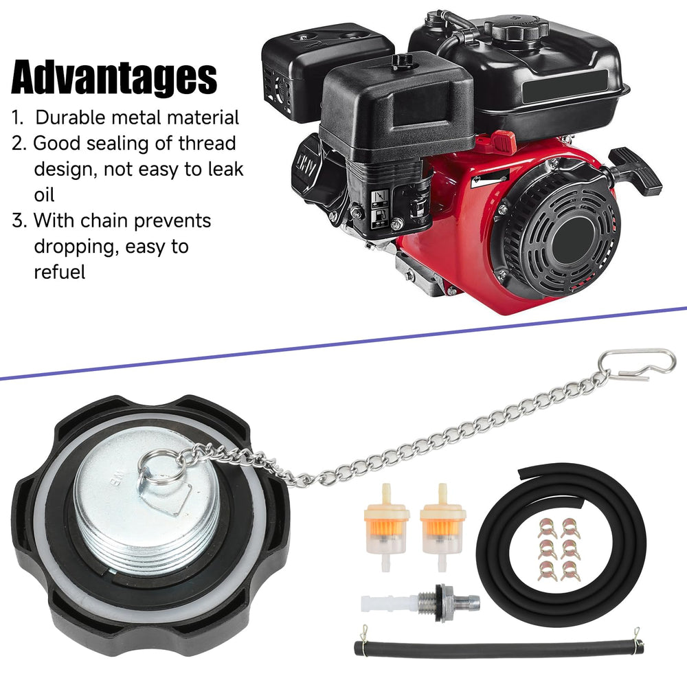 CILOYU MB200 TrailMaster gas cap with chain, secure fit for MB200