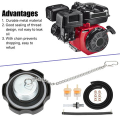 CILOYU MB200 TrailMaster gas cap with chain, secure fit for MB200