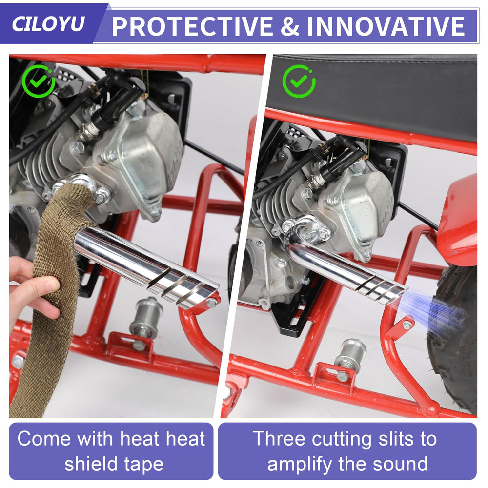 Heat shield tape from CILOYU protects rider legs during riding