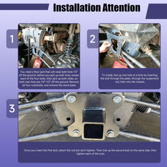 CILOYU installation guide helps with straightforward bolt-on mounting.