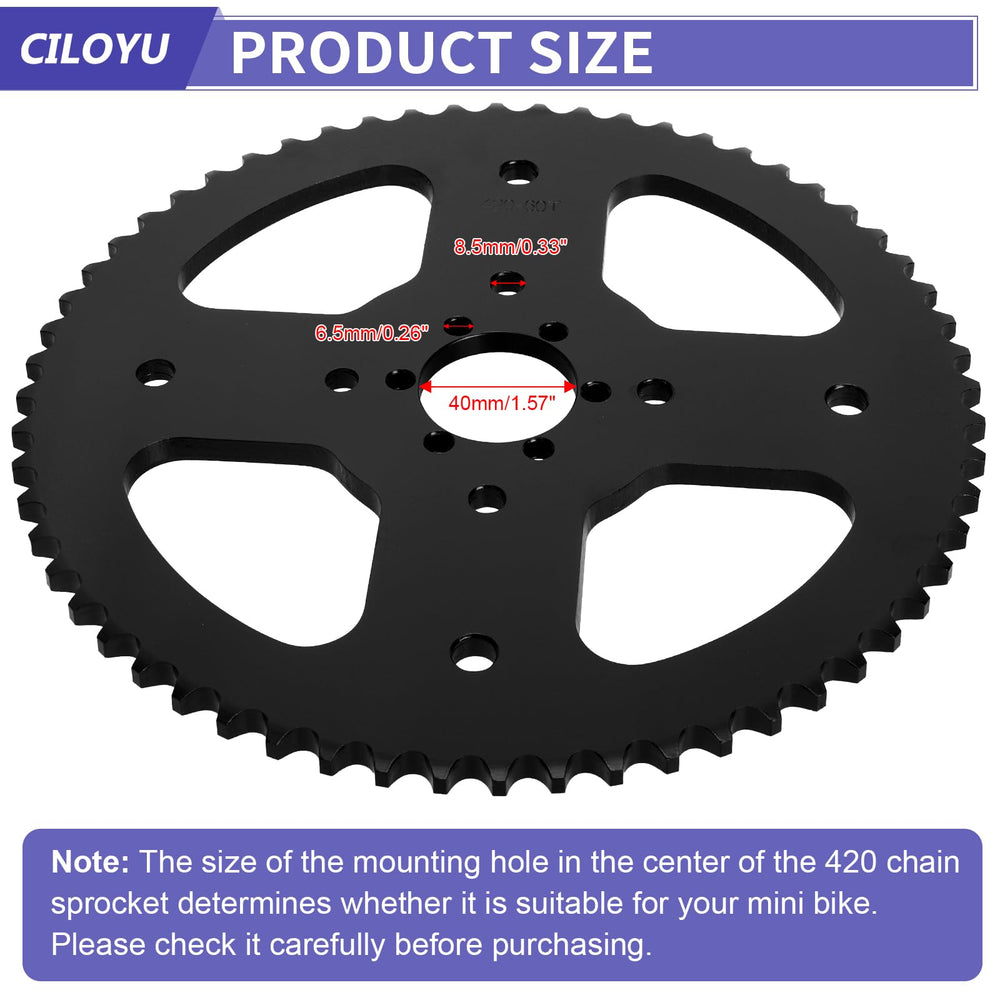 CILOYU installation tools included to aid easy assembly on mini bikes