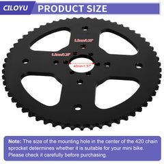 CILOYU installation tools included to aid easy assembly on mini bikes