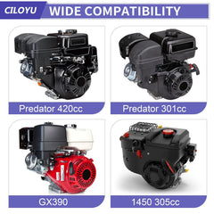 CILOYU intake manifold connects carb to engine for reliable fitment.