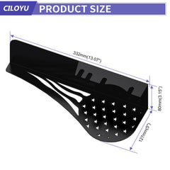 CILOYU chain guard in use during off road ride explains debris protection.