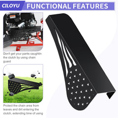 CILOYU 212-compatible guard shows 70 mm mounting spacing for easy fit.