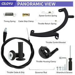 CILOYU mini bike assembly package ready for installation.