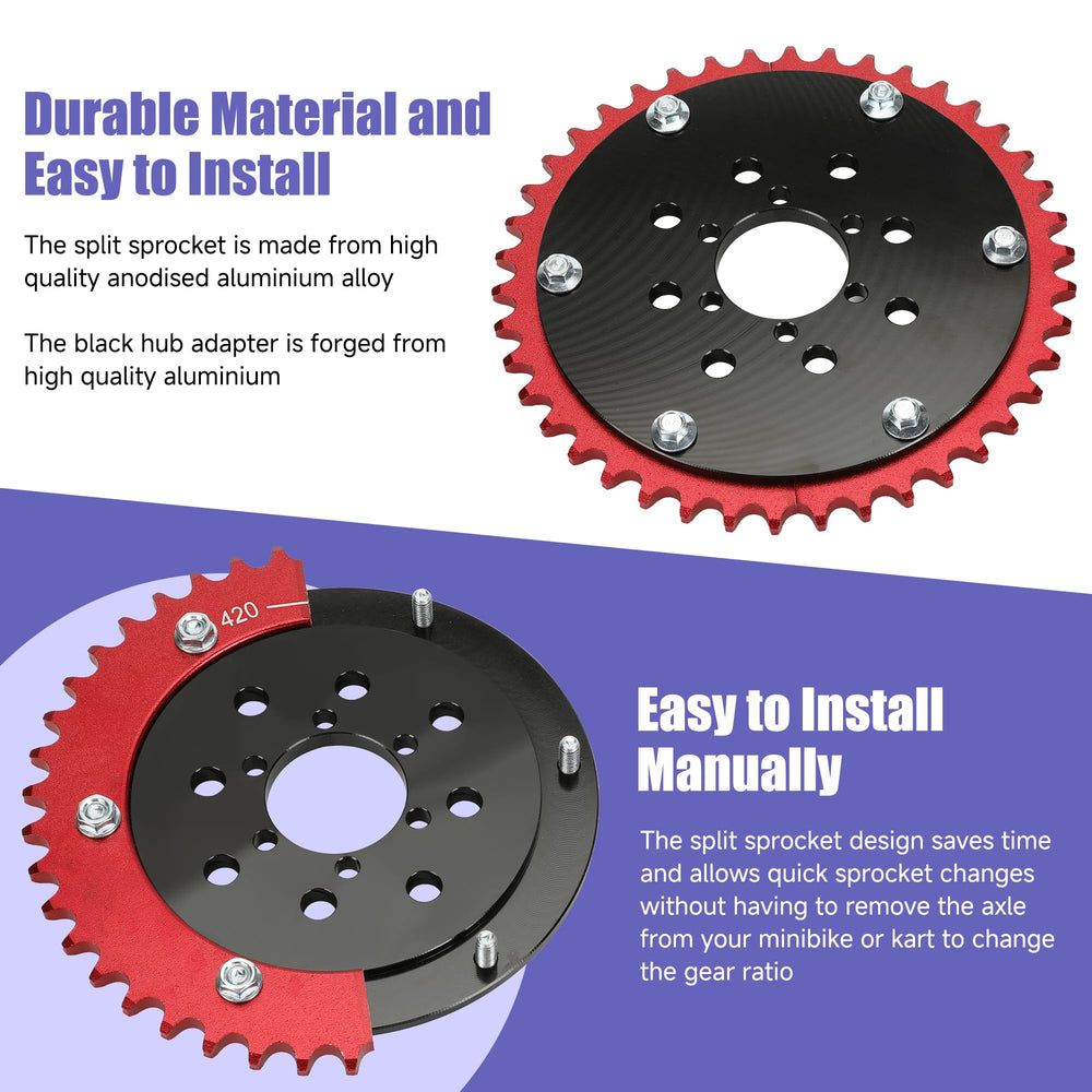 CILOYU compatibility overview for Coleman, Massimo, Baja, Predator mini bikes.
