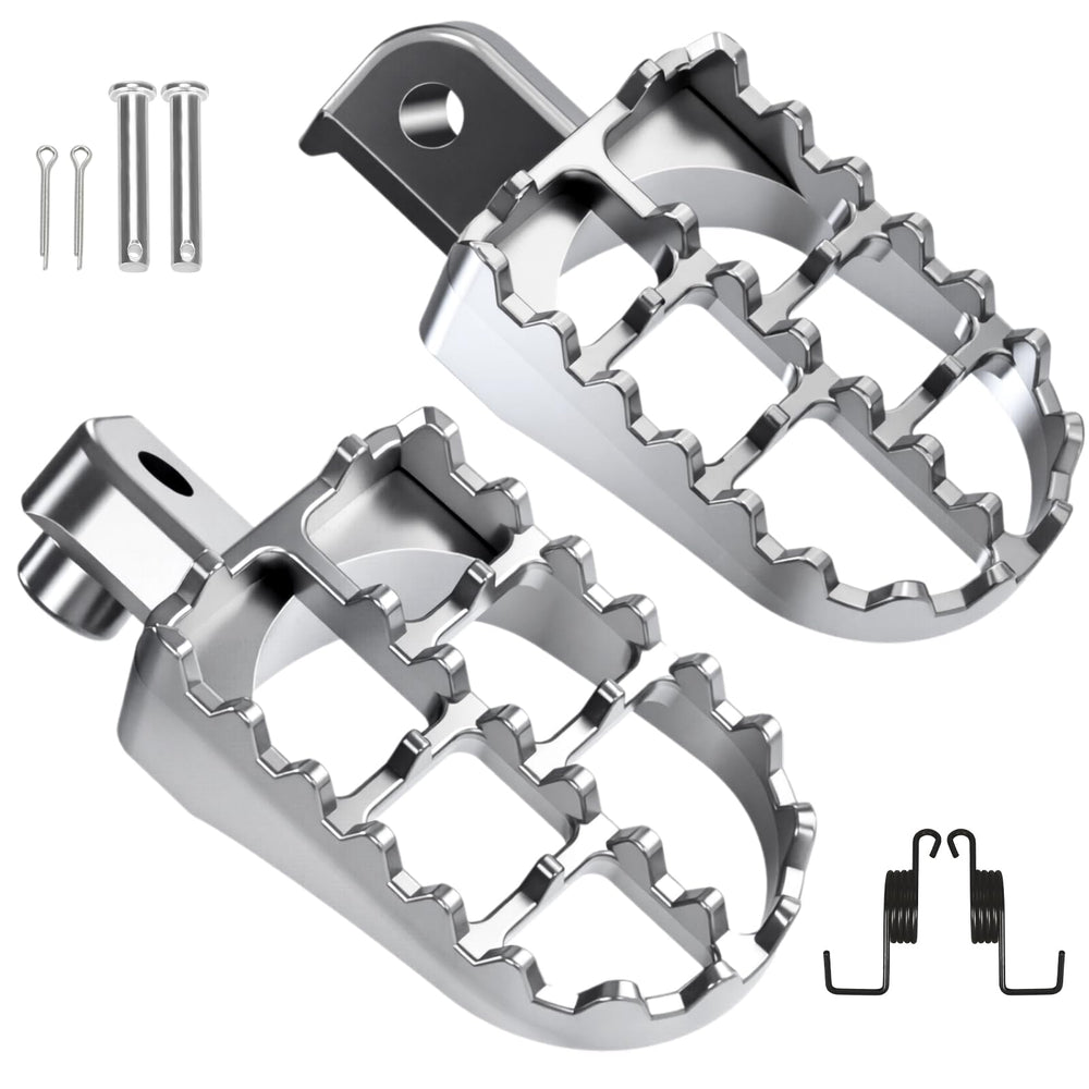 CILOYU mini bike foot pegs left, CT200U series, improving stability and control