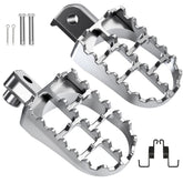 CILOYU mini bike foot pegs left, CT200U series, improving stability and control