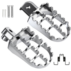 CILOYU mini bike foot pegs left, CT200U series, improving stability and control