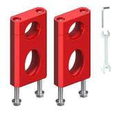 CILOYU mini bike riser for 22mm handlebars enhances steering on rough terrain