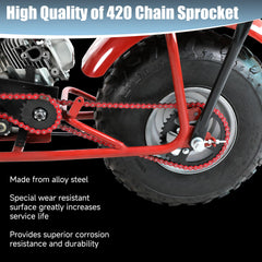 CILOYU 10T mini bike sprocket improves drive engagement