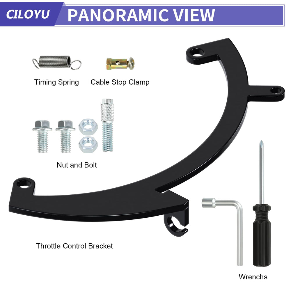 CILOYU mini bike throttle linkage kit assembly for smoother speed control
