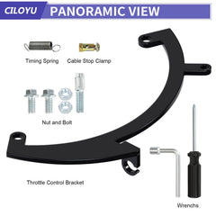 CILOYU mini bike throttle linkage kit assembly for smoother speed control