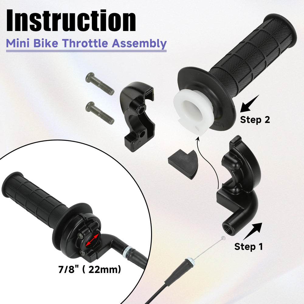 CILOYU PZ26 handle grips and hardware provide a complete installation kit