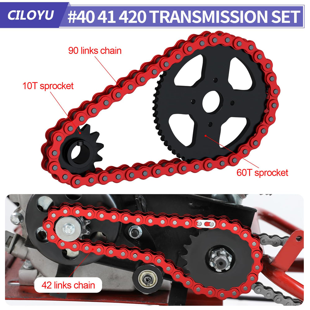 CILOYU 60T rear sprocket boosts torque for hill climbs