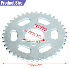 CILOYU six-hole mounting demonstrates versatile installation across mini bikes.