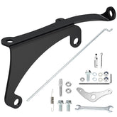 CILOYU throttle linkage bracket assembly on engine for precise control.