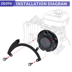 CILOYU throttle spring in pack ready for assembly