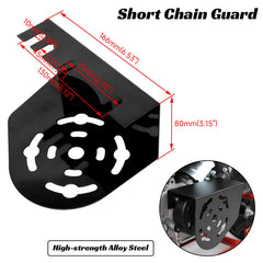 CILOYU trailmaster-mb200-clutch-cover guards chain during climbs