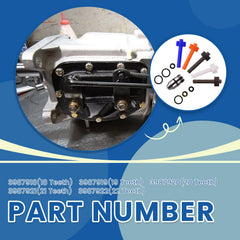 Ciuouient 22-tooth driven gear helps align readings at higher speeds.