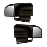CIPA 11550 driver side mirror demonstrates secure fit with enhanced towing visibility